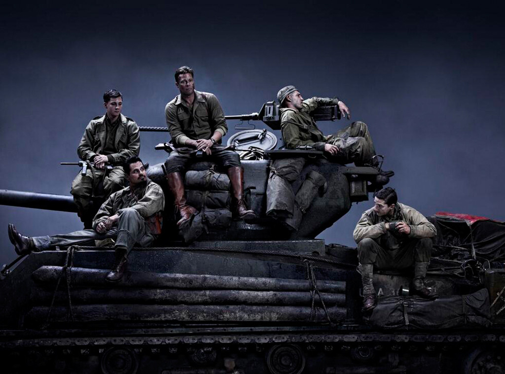 Brad Pitt, Shia LaBeouf, Fury Brad Pitt, Shia LaBeouf, Fury